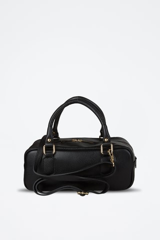Sac à main en cuir de veau - Noir
