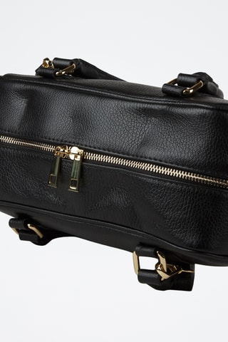 Sac à main en cuir de veau - Noir