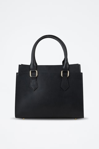Sac à main en cuir de veau - Noir