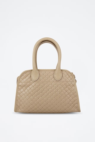 Sac à main en cuir de veau - Beige