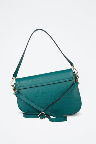 Sac porté épaule en cuir de veau - Vert