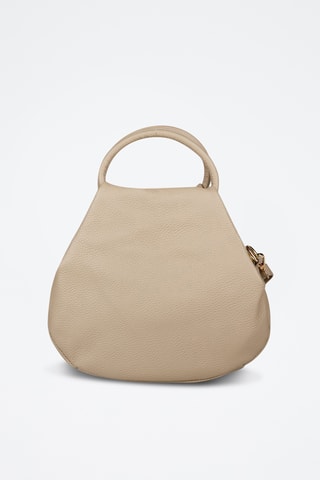 Sac à main en cuir de veau - Beige