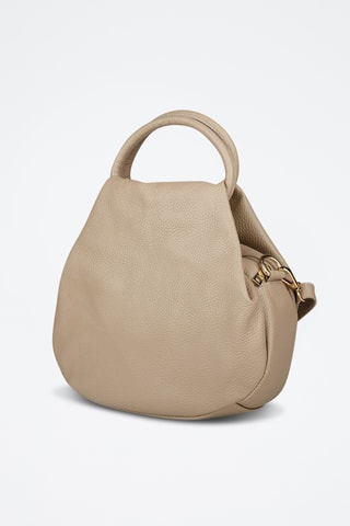 Sac à main en cuir de veau - Beige
