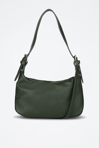 Sac porté épaule en cuir de veau - Vert