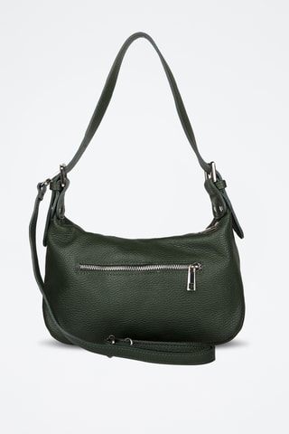 Sac porté épaule en cuir de veau - Vert