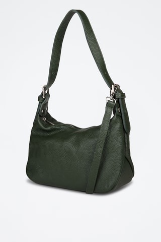 Sac porté épaule en cuir de veau - Vert
