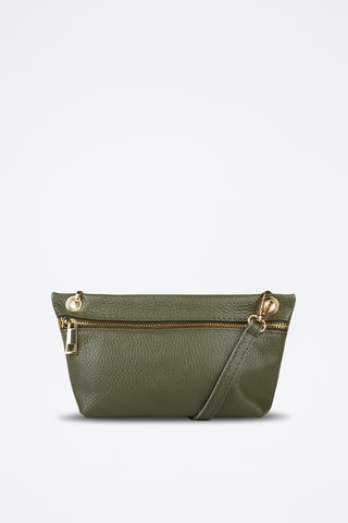 Sac bandoulière en cuir de veau - Vert
