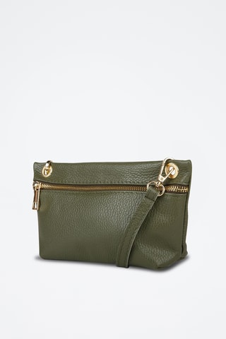 Sac bandoulière en cuir de veau - Vert
