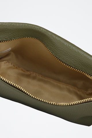 Sac bandoulière en cuir de veau - Vert