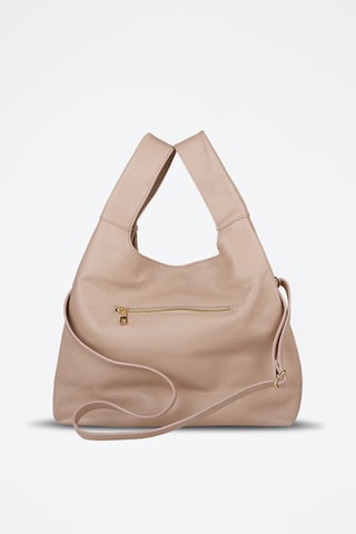 Sac à main en cuir de veau - Beige