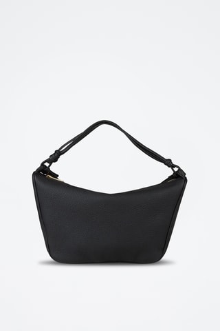 Sac à main en cuir de veau - Noir