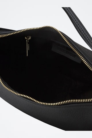 Sac à main en cuir de veau - Noir