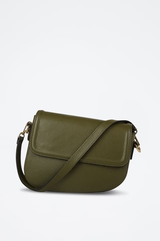 Sac bandoulière en cuir de veau - Vert
