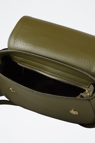 Sac bandoulière en cuir de veau - Vert