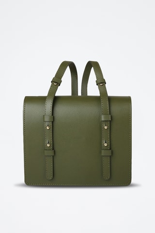 Sac bandoulière en cuir de veau - Vert