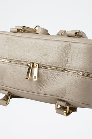 Sac à main en cuir de veau - Beige