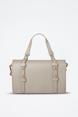 Sac bandoulière en cuir de veau - Taupe