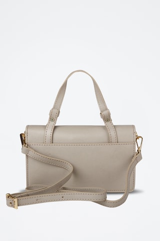 Sac bandoulière en cuir de veau - Taupe