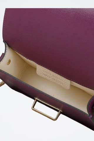 Sac bandoulière en cuir de veau - Rose