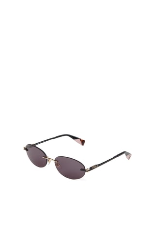 Lunettes de soleil femme - Doré rose