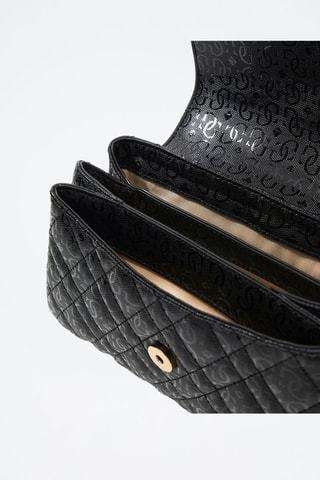 Sac porté épaule Isemay - Noir et doré