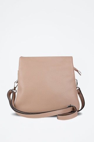 Sac bandoulière en cuir - Rose