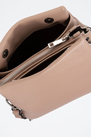 Sac bandoulière en cuir - Rose