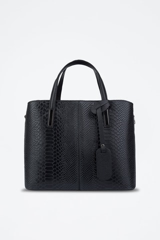Sac à main en cuir - Noir
