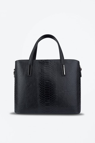 Sac à main en cuir - Noir