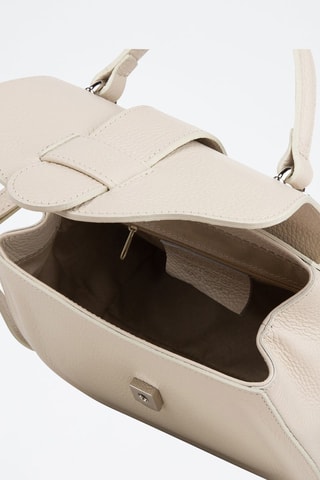 Sac à main en cuir - Beige