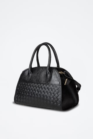 Sac à main en cuir de veau - Noir