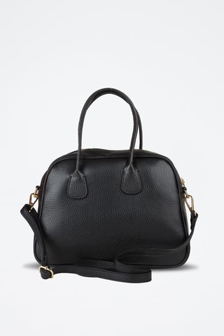 Sac à main en cuir de veau - Noir