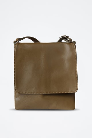 Sac bandoulière en cuir de veau - Vert