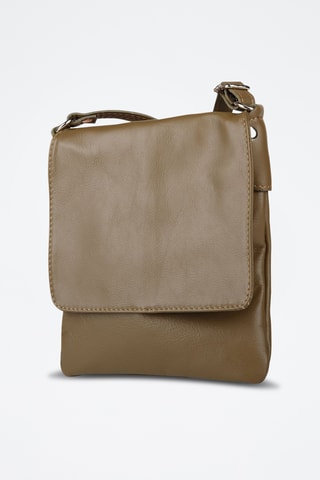 Sac bandoulière en cuir de veau - Vert