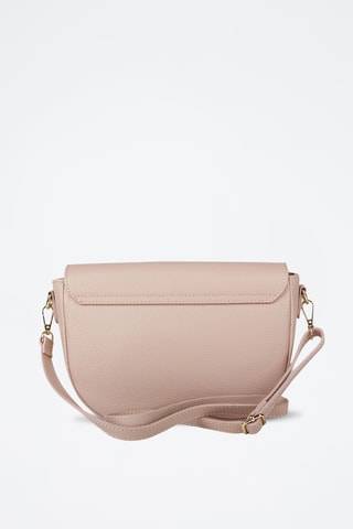 Sac bandoulière en cuir de veau - Beige