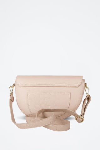Sac bandoulière en cuir de veau - Beige