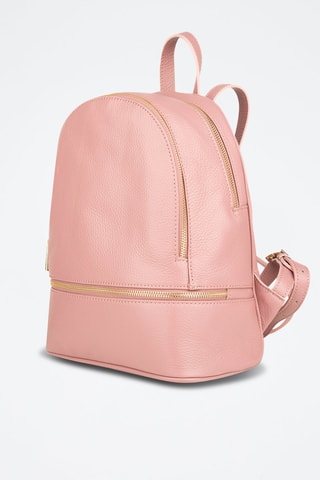 Sac à dos en cuir - Rose