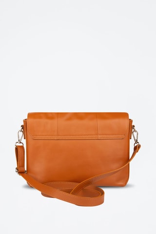 Sac bandoulière en cuir - Marron