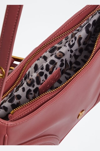 Sac porté épaule - Rouge et doré