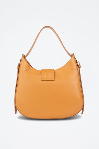 Sac porté épaule en cuir - Marron