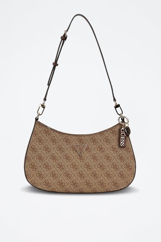 Sac porté épaule Noelle - Beige et marron