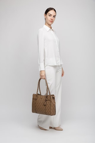 Sac porté épaule Leona - Beige