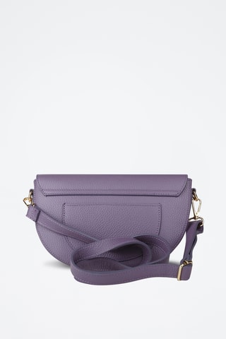 Sac bandoulière en cuir de veau - Violet