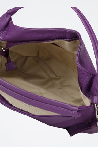 Sac à main en cuir de veau - Violet