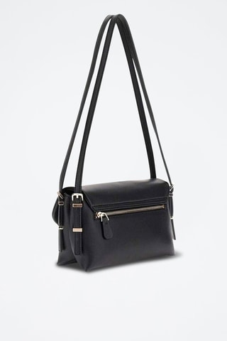 Sac porté épaule Lefia - Noir et doré