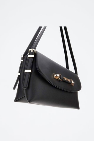 Sac porté épaule Lefia - Noir et doré