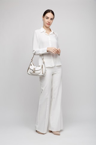 Sac porté épaule Jessa - Blanc