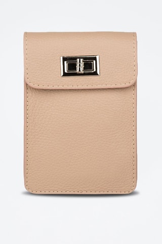Sac banane en cuir - Beige