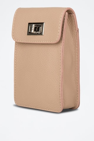Sac banane en cuir - Beige