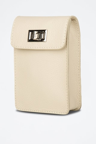 Sac banane en cuir - Blanc
